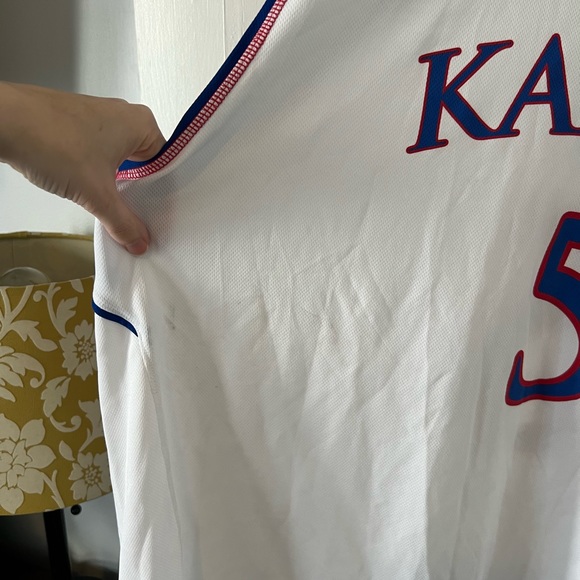 Adidas Kansas Jayhawks Basketball Jersey #5 XXL - Picture 4 of 8